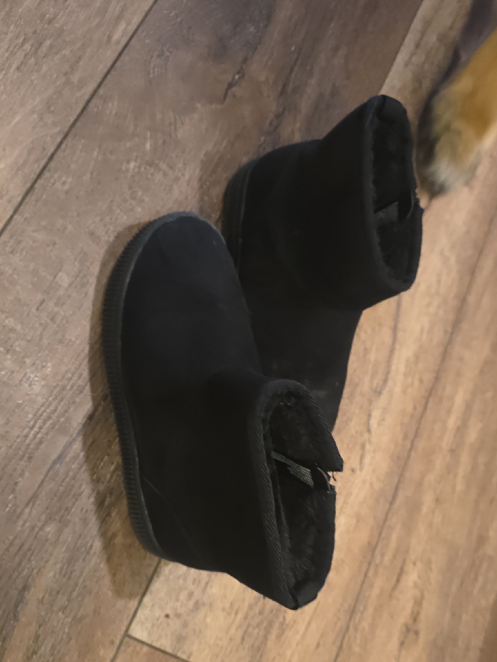 Cat & Jack Black Kids Boots